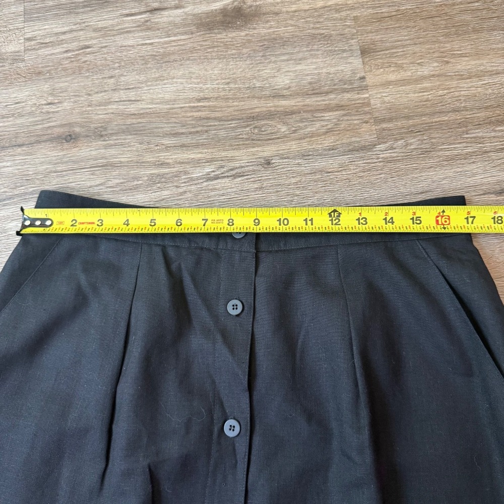 Jones New York Black Button-Front Maxi Skirt - Picture 5 of 9